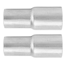 Exhaust Pipe Adapter Universal Fit Exhaust Adapter Stainless Steel Exhaust Pipes Intake Pipe Connection Joint Corrosion Resistance Tight Seal Against