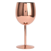 SustainableStainlessSteelDrinkware, RoseGoldStainlessSteelWineGlasses Bring An Eco-Friendly And Luxurious Touch To Your Drinking Experience, Ideal