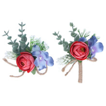 Handcrafted Silk Corsage, Durable Wedding Decorations, Elegant Accessories for Prom Nights and Special Events, Bright Colors for Memorable Occasions