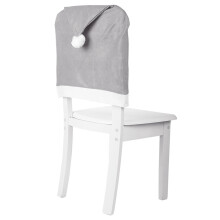 Ilumina tu comedor con nuestro juego de 4 fundas para gorros de Papá Noel, de tela no tejida, perfectas para fiestas navideñas y para decorar las