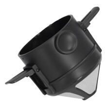 Reusable Double Layer Mesh Coffee Filter, Collapsible Design for Travel, Stainless Steel Coffee Dripper, Portable Pour Over Coffee Maker for Home,