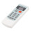 Télécommande de remplacement pour climatiseurs AUX, télécommande infrarouge compatible avec le modèle YKR-H006E, dotée d'une conception 5