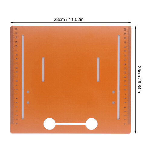 Cutting Machine Base Plate PP, 25x28cm, 2cm Margin 1