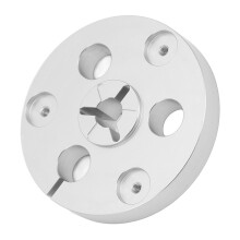 Aluminiumlegierung Silber 7-Zoll Spulensteuerung Nab-Hub-Kit