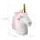 Fermaporta unicorno bianco 4