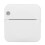 Pocket Printer Bluetooth Inkless Thermal Sticker Maker Label Printer, Wireless Mini Printer for Study Notes Photos with USB Charging White ABS Body 5
