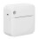 Pocket Printer Bluetooth Inkless Thermal Sticker Maker Label Printer, Wireless Mini Printer for Study Notes Photos with USB Charging White ABS Body 6