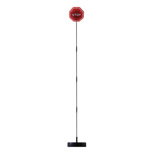LED Parking Sign, 2x AG13, 21x6.2x22cm Black/Red 2