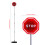 LED Parking Sign, 2x AG13, 21x6.2x22cm Black/Red 4