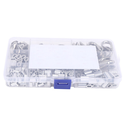 225 Stück Crimp Kauschen Set M1.2-M5 Koffer