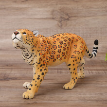 Leopardenfigur aus Kunststoff, 23,5 cm