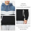 Φούτερ με κουκούλα και πουλόβερ Blend Fleece για άνδρες με μακριά μανίκια, κουκούλα με 5