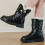 Warme Kinder-Schneestiefel aus Samt, mittelhoch 5