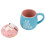 3D-Tasse, 500 ml Fassungsvermögen, Eat Sleep Repeat-Design 2