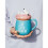 3D-Tasse, 500 ml Fassungsvermögen, Eat Sleep Repeat-Design 4