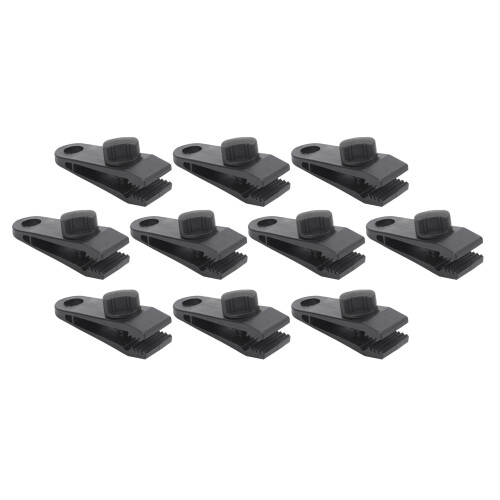 Ανθεκτικοί σφιγκτήρες στερέωσης Tarp Clips Βαρέως τύπου Κλειδαριές Αντιανεμικοί 1