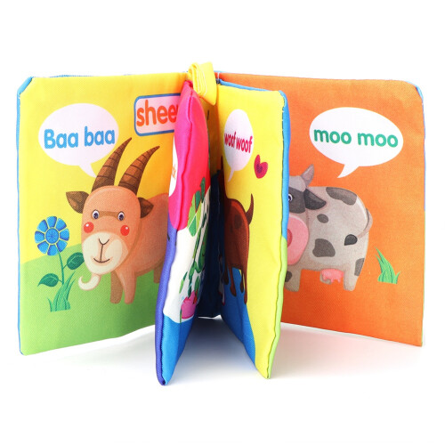 Sensory Exploration Cloth Book