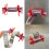 Christmas ziplock bag set with bow pull-out clips 8