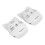 Digital Audio Baby Monitor With2.4GHz Wireless Transmission Avoid Interference Adjustable Volume Night Light Feature Two Way Intercom Function USB 5