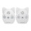 Digital Audio Baby Monitor With2.4GHz Wireless Transmission Avoid Interference Adjustable Volume Night Light Feature Two Way Intercom Function USB 7