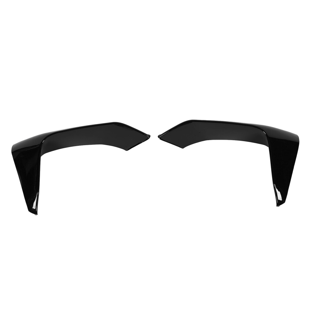 2Pcs Glossy Front Bumper Lip Splitter For F80 F82 F83 M3 M4 Black 8741387565172