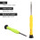 Anti Slip Handle Precision Screwdriver Set Mini Tools For Electronic Repairs With Magnetic Tip Adjustable Magnetic Strength Compact Design Rotating 5