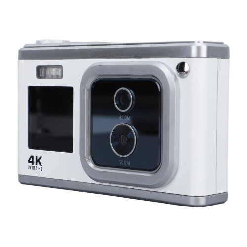 Προηγμένη κάμερα 4K με διπλό φακό HD, φλας και λειτουργία παύσης, ιδανική για 1