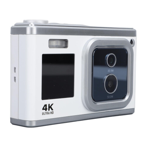 Προηγμένη κάμερα 4K με διπλό φακό HD, φλας και λειτουργία παύσης, ιδανική για 2
