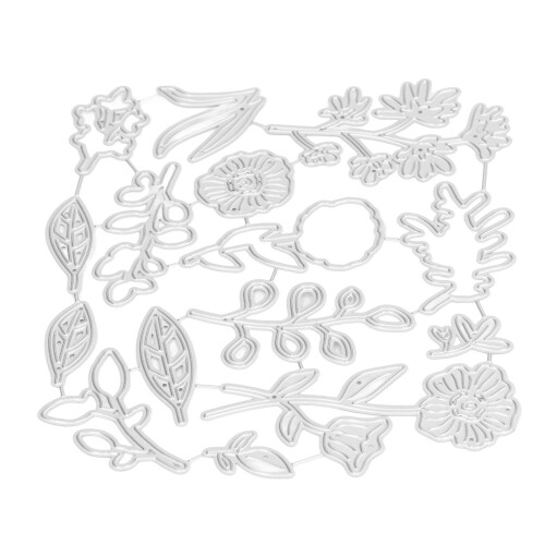 Multipurpose Metal Cutting Dies Set With Wide Application For Embossing Stencils And Card Making Featuring Unique Patterns And Durable Material 2