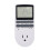 Programmable Digital Light Switch Timer Plug Manual Override Switch Super Large LCD Display With Built-in Backup Battery Digital Countdown Plug-in 3