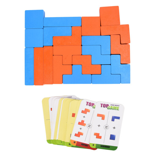 Wooden Brain Teaser Cube Problem-Solving Fun For Mental Stimulation Boosts Cognitive Skills Challenging Brain Teaser With Stem Skills Development 2