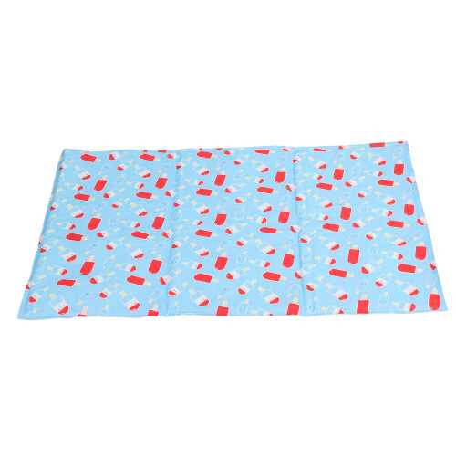 Cold Sensing Technology Pet Mat, Customizable Cooling Fabric Pad With Automatic Cooling System - Hand Washable Dog Cat Cooling Mat Suitable For 2