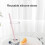 6pcs Reusable Silicone Drinking Straws, Flexible, 20cm, 0.6cm Inner Diameter 14