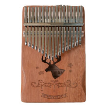 Thumb Piano 17 Keys Mahogany Wood for Kids