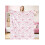 Pink Bow Flannel Throw Blanket 280gsm All-Season 1