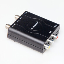 M65A per modulatore coassiale RF RCA: convertitore VHF, adattatore CVBS, ricevitore TV satellitare CH3/CH4NTSC.