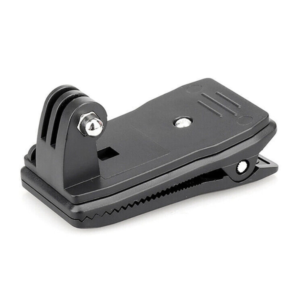 360 Rotating Clip Mount For Gopro Hero Compatible With Xiaomi Sjcam Action Cameras Backpack Cap Quick Release 9551475450261