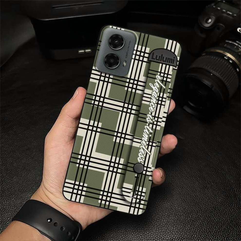 Moto G 5G 2024 Phone Case With Wrist Strap, Anti-Knock Silicone Cover, Dirt-Resistant & Waterproof 9340959356201