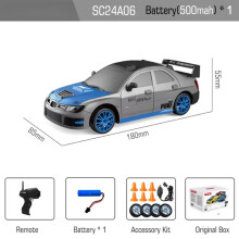 RC Drift Car 1:24 Ferngesteuertes Hochgeschwindigkeits-Rennauto mit Driftfunktion, 2,4 GHz, Allradantrieb und Scheinwerfer