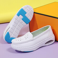 Sapatos femininos Willtoo para enfermagem, modelo slip-on, leves, ortopédicos, com suporte para o arco do pé e antiderrapantes – ideais para o