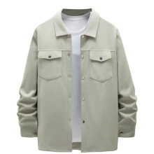 Jakker for menn Høst og vinter Herre casual Lapel enkelt ensfarget dobbel lomme smale vinterjakker for menn