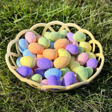 Œufs de Pâques, Cadeau pour enfants, Mini oiseaux, Œufs de pigeons