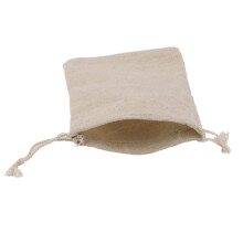 WHAMVOX Lot de 20 grands sacs cadeaux en toile de jute et lin, résistants, taille M