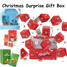 Confezione regalo a sorpresa Pop-Up rossa da 6 pezzi