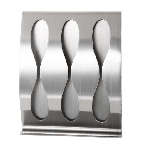 Ensemble porte-brosse à dents en acier inoxydable 3 pièces