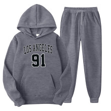 Mens Hoodies Men and Women Autumn and Winter Fashion Casual Letter Printed Sweater Pants Sports Suit