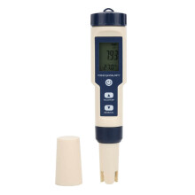 5 in 1 Multifunctional Water Quality Testing Meter Portable Digital PH/Salinity/Temp/TDS/EC Meter Water Salinity Tester,Multifunctional
