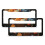 Hello Turkey Thanksgiving Flower License Plate Frames 2 PCS 1