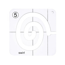 Quilting Template Sewing Ruler Acrylic Sewing Machine Template Ruler Tool DIY