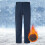 Kids Windproof Fleece-Lined Snow Pants Warm Thick Winter 1